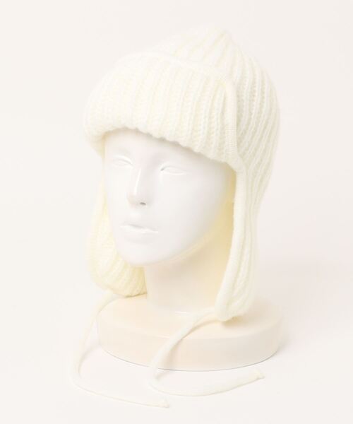 milsa(ミルサ)の「milsa/ミルサ ビーニー KNIT GUIDE カジュアル ニットガイド 244061217(ニットキャップ/ビーニー・メンズ・ベージュ/ブラック/ホワイト/グレー/ピンク・FREE)」の6枚目の写真