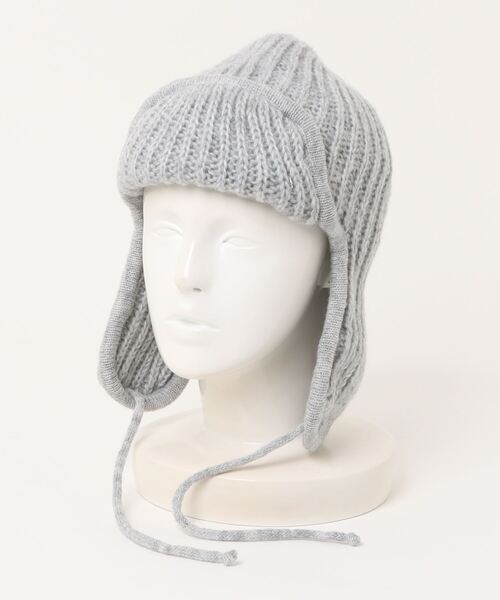 milsa(ミルサ)の「milsa/ミルサ ビーニー KNIT GUIDE カジュアル ニットガイド 244061217(ニットキャップ/ビーニー・メンズ・ベージュ/ブラック/ホワイト/グレー/ピンク・FREE)」の8枚目の写真