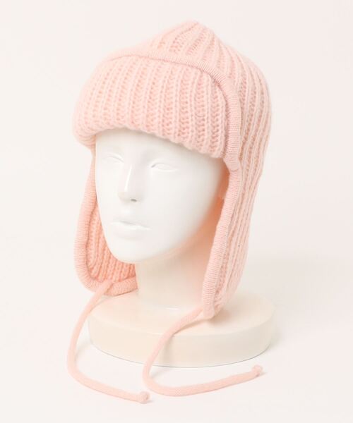 milsa(ミルサ)の「milsa/ミルサ ビーニー KNIT GUIDE カジュアル ニットガイド 244061217(ニットキャップ/ビーニー・メンズ・ベージュ/ブラック/ホワイト/グレー/ピンク・FREE)」の10枚目の写真