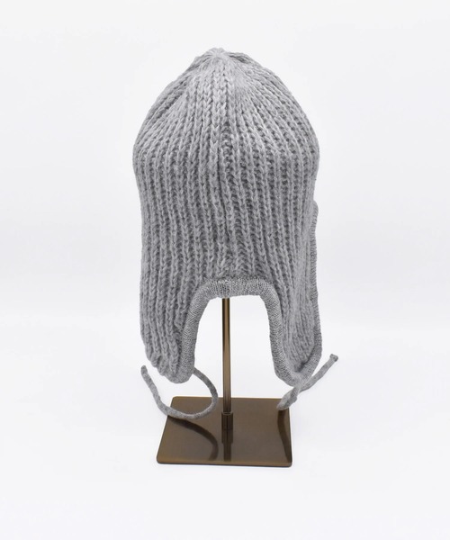 milsa(ミルサ)の「milsa/ミルサ ビーニー KNIT GUIDE カジュアル ニットガイド 244061217(ニットキャップ/ビーニー・メンズ・ベージュ/ブラック/ホワイト/グレー/ピンク・FREE)」の13枚目の写真