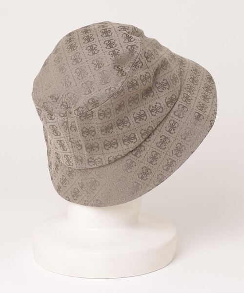 Guess（ゲス）の「GUESS STRAVE RAIN HAT(レディースハット）（ハット・レディース・ブラック/カーキオリーブ・M）」の5枚目の写真
