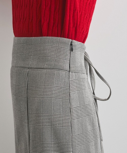 VIS（ビス）の「【洗える】チェック柄マーメイドスカート（スカート・レディース・ブラック系その他/ブラック系その他2・M/S）」の17枚目の写真