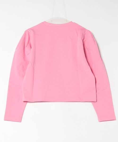 LOWRYS FARM（ローリーズファーム）の「パワショルウラケプルオーバー252822（スウェット・レディース・ブラック/ピンク/オフホワイト・FREE）」の12枚目の写真