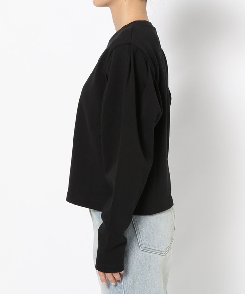 LOWRYS FARM（ローリーズファーム）の「パワショルウラケプルオーバー252822（スウェット・レディース・ブラック/ピンク/オフホワイト・FREE）」の21枚目の写真