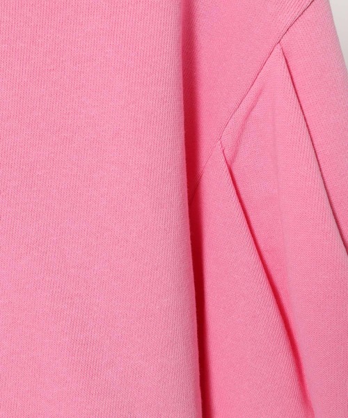 LOWRYS FARM（ローリーズファーム）の「パワショルウラケプルオーバー252822（スウェット・レディース・ブラック/ピンク/オフホワイト・FREE）」の13枚目の写真