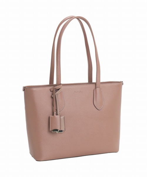 Jewelna Rose(ジュエルナローズ)の「リタ・トートバッグ A4ジャストサイズ 16145(トートバッグ・レディース・ブラック/スモークピンク/ライトベージュ/チャコール/バーガンディー・FREE)」の20枚目の写真