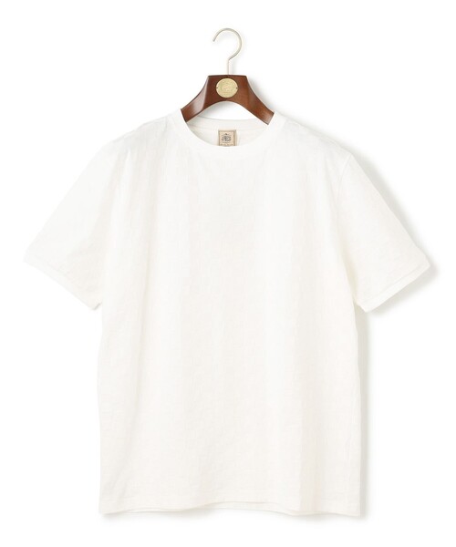 J.PRESS(ジェイプレス)の「【KING SIZE】【吸湿速乾 / ビジネス対応】【J.PRESS PREMIUM JERSEY】 リンクス Tシャツ(Tシャツ/カットソー・メンズ・ライトグレー系/サックスブルー系/ホワイト系/ネイビー系・2L/3L/4L/5L)」の2枚目の写真