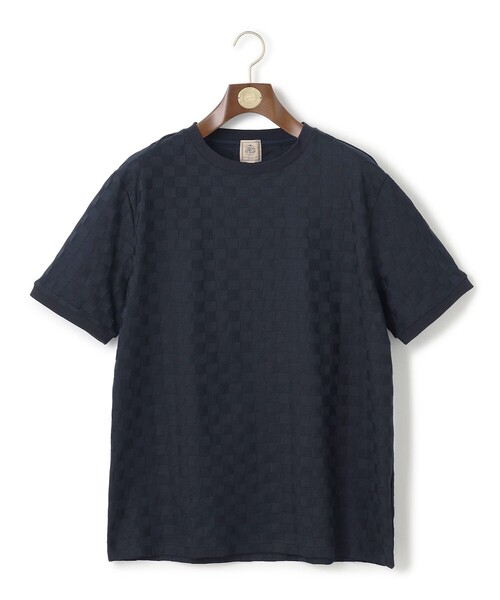 J.PRESS(ジェイプレス)の「【KING SIZE】【吸湿速乾 / ビジネス対応】【J.PRESS PREMIUM JERSEY】 リンクス Tシャツ(Tシャツ/カットソー・メンズ・ライトグレー系/サックスブルー系/ホワイト系/ネイビー系・2L/3L/4L/5L)」の3枚目の写真