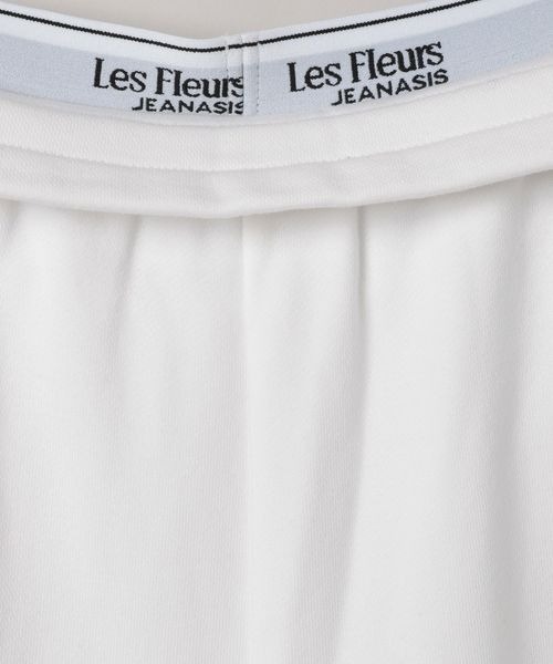 JEANASIS(ジーナシス)の「【Les Fleurs】 2WAYスウェットハーフパンツ/318540(スウェットパンツ・レディース・ブラック/グレー/ホワイト・FREE)」の12枚目の写真