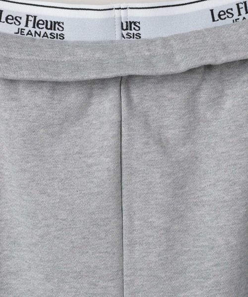 JEANASIS(ジーナシス)の「【Les Fleurs】 2WAYスウェットハーフパンツ/318540(スウェットパンツ・レディース・ブラック/グレー/ホワイト・FREE)」の13枚目の写真