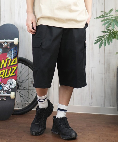 Dickies（ディッキーズ）の「【ムラサキスポーツ限定】Dickies/ディッキーズ MS DK EASY WIDE CARGO SHO ショーツ 81120900（その他パンツ・メンズ・ブラック/リアルツリーカモ/ベージュ/チャコール・M/L）」の5枚目の写真