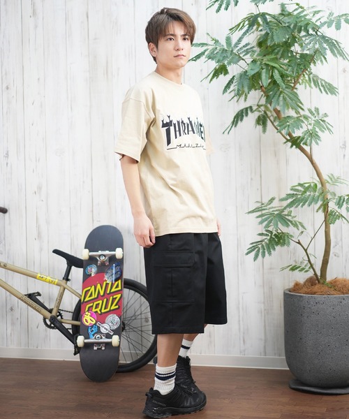 Dickies（ディッキーズ）の「【ムラサキスポーツ限定】Dickies/ディッキーズ MS DK EASY WIDE CARGO SHO ショーツ 81120900（その他パンツ・メンズ・ブラック/リアルツリーカモ/ベージュ/チャコール・M/L）」の10枚目の写真