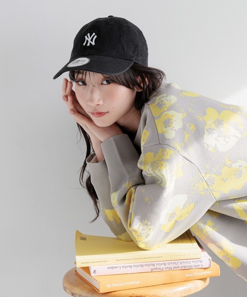 LOWRYS FARM（ローリーズファーム）の「フラワージャガードカーディガン 308781（カーディガン/ボレロ・レディース・グレー/アイボリー/ネイビー・LONG/SHORT）」の10枚目の写真