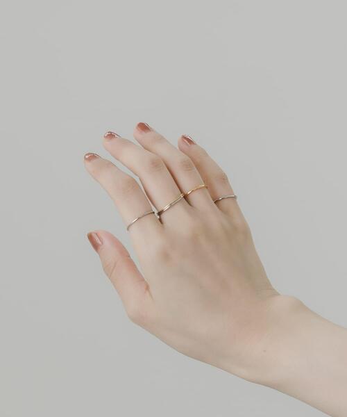 SMELLY(スメリー)の「ステンレス5セットリング(リング・レディース・シルバー系その他・-)」の6枚目の写真