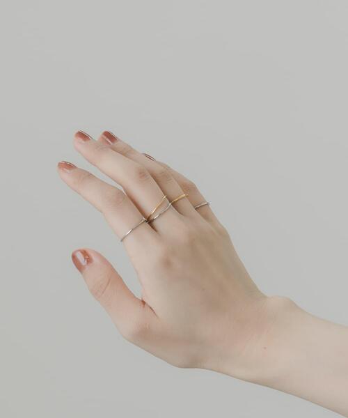 SMELLY(スメリー)の「ステンレス5セットリング(リング・レディース・シルバー系その他・-)」の4枚目の写真