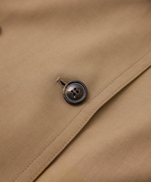 ROPE'(ロペ)の「MANTECO(マンテコ) テンセルウールトレンチコート(トレンチコート・レディース・ベージュ・38/36)」の12枚目の写真