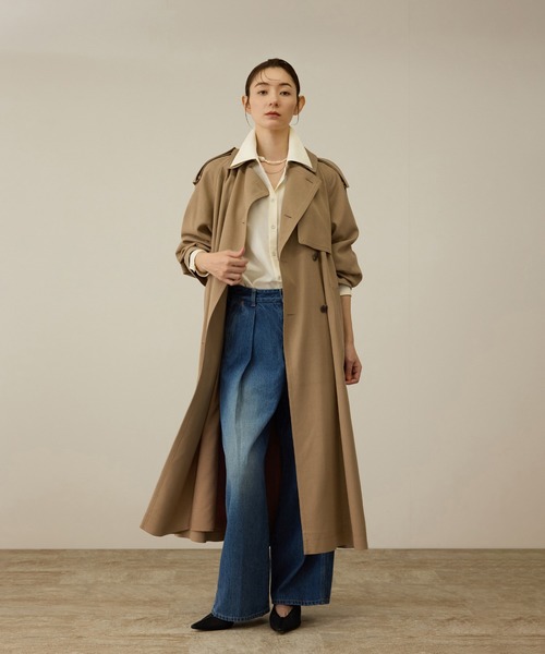 新品未開封 PLST マンテコ トレンチコート PLST(プラステ)公式 | マンテコトレンチコート