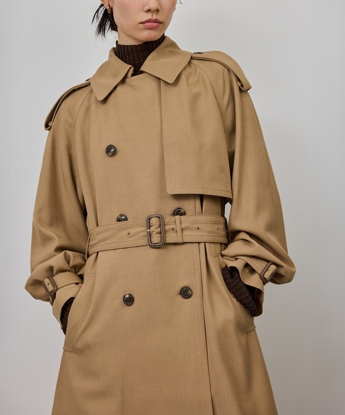 MANTECO(マンテコ) テンセルウールトレンチコート（トレンチコート