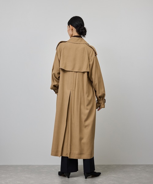 MANTECO(マンテコ) テンセルウールトレンチコート（トレンチコート