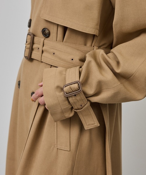 MANTECO(マンテコ) テンセルウールトレンチコート（トレンチコート