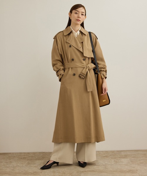 【新品未使用】今季新作 完売品 ROPE MANTECO トレンチコート MANTECO(マンテコ) テンセルウールトレンチコート（トレンチコート