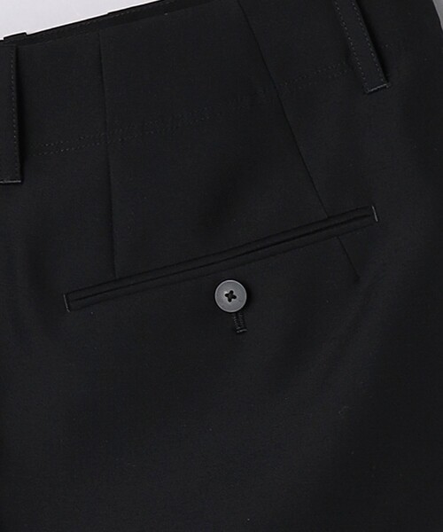 UNITED ARROWS(ユナイテッドアローズ)の「ヴィストウール 2プリーツ ワイド スラックス(スラックス・メンズ・ブラック・S/M/L/XL)」の11枚目の写真