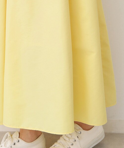 Dessin（デッサン）の「【ウエストゴム・洗える】タックギャザースカート（S～L）（スカート・レディース・ホワイト系/イエロー系その他/ライトブルー・01/02/03）」の21枚目の写真