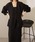 LAULEN�i���[�����j�́ucache coeur knit cardigan /�J�V���N�[�� �{�����[���X���[�u �j�b�g �J�[�f�B�K���i�J�[�f�B�K��/�{�����j�v�b�u���b�N