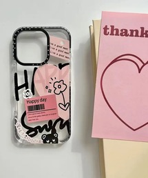 NOLITA LABORATORY（ノリータラボラトリー）の「【 NOLITA / ノリータ 】ピンク フラワー クリア バンパータイプ アイフォンカバー アイフォンケース iphone 13 / 13pro / 14 / 14pro / 15 / 15pro / 16 / 16pro（スマホケース/カバー・キッズ）」