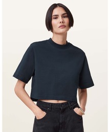 ALLSAINTS | LOTTIE CREW NECK CROPPED T-SHIRT | LOTTIE クルー ネック クロップド Tシャツ(Tシャツ/カットソー)
