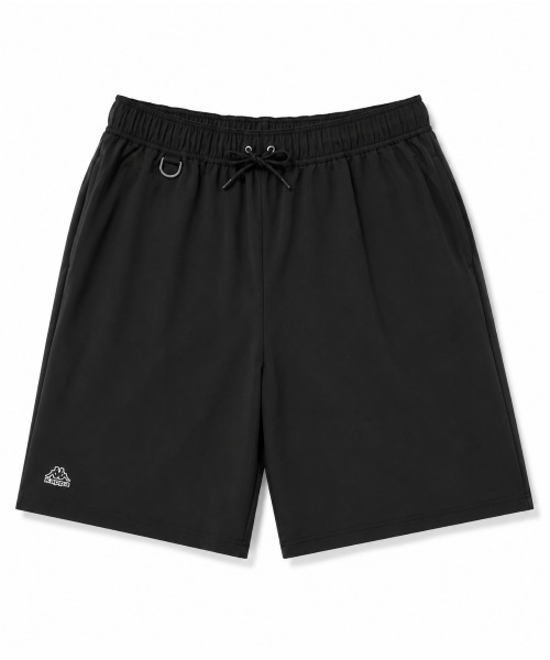 Kappa(カッパ)の「【水陸両用】ナイロンハーフパンツ (ユニセックス)(その他パンツ・レディース・ブラック/サンドベージュ・MEDIUM/LARGE/X-LARGE/XX-LARGE)」の1枚目の写真