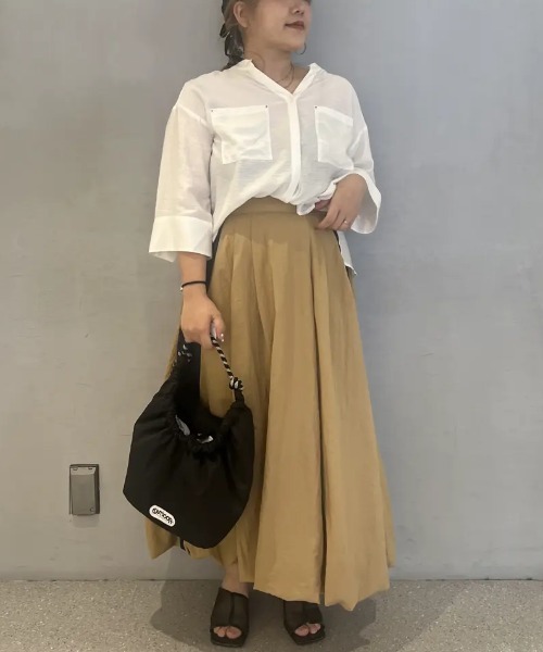 OUTDOOR PRODUCTS(アウトドアプロダクツ)の「(OUTDOOR PRODUCTS)CODE TOTE(トートバッグ・レディース・ブラック/ブラウン・ONE SIZE)」の3枚目の写真