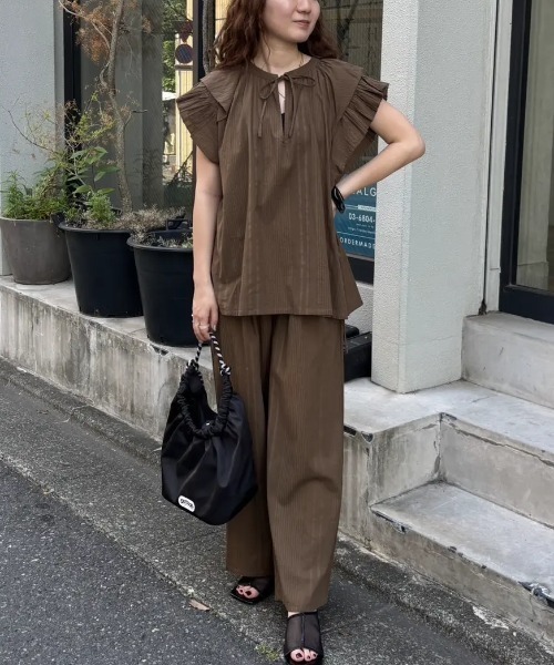 OUTDOOR PRODUCTS(アウトドアプロダクツ)の「(OUTDOOR PRODUCTS)CODE TOTE(トートバッグ・レディース・ブラック/ブラウン・ONE SIZE)」の16枚目の写真