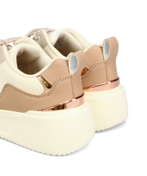 ORiental TRaffic(オリエンタルトラフィック)の「配色コートソールスニーカー/OT3756(スニーカー・レディース・グリーン/ベージュ/ブラック・34/35/36/37/38/39/40/41/42)」の7枚目の写真