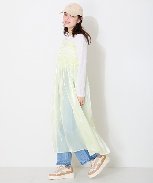 ORiental TRaffic(オリエンタルトラフィック)の「配色コートソールスニーカー/OT3756(スニーカー・レディース・グリーン/ベージュ/ブラック・34/35/36/37/38/39/40/41/42)」の22枚目の写真