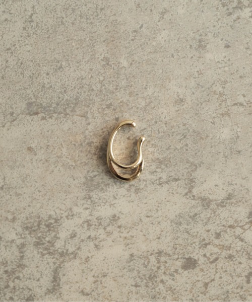 rapiecage（ラピエサージュ）の「ダブルUラインイヤカフ（イヤーカフ・レディース・ゴールド/シルバー・FREE）」の5枚目の写真