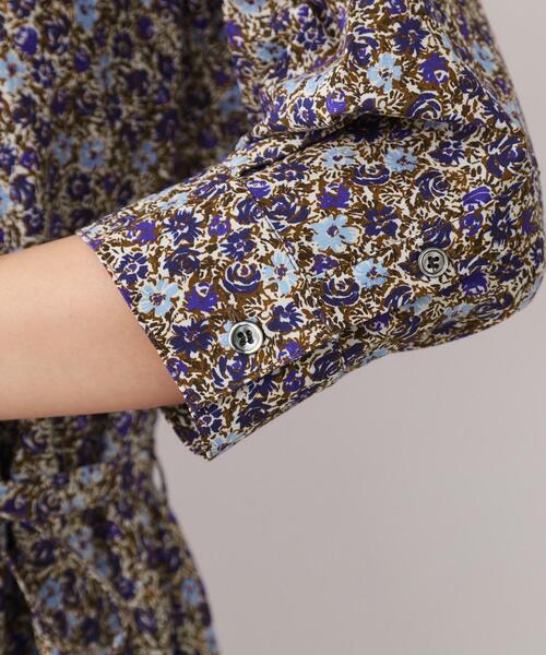 LAURA ASHLEY(ローラアシュレイ)の「【洗える/コットン100%/同柄アイテムあり】アマイア ディッツィー柄 ワンピース(ワンピース・レディース・ネイビー系/イエロー系その他2・40/38)」の16枚目の写真