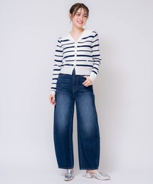 NOELA（ノエラ）の「カーブシルエットデニムパンツ（デニムパンツ・レディース）」