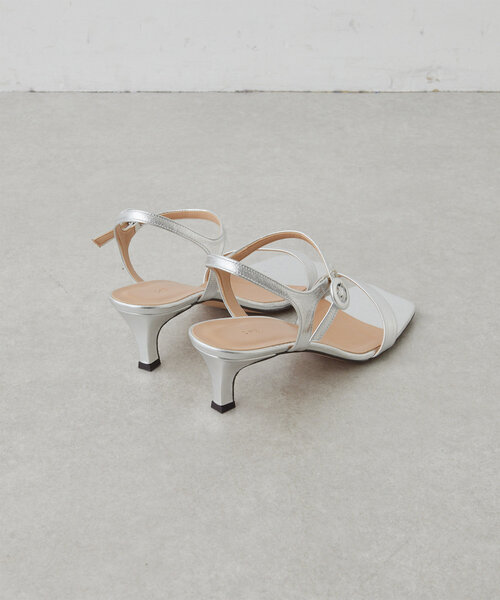 GALLARDAGALANTE（ガリャルダガランテ）の「【2.718】ストラップサンダル（サンダル・レディース・シルバー/ブラック・37/36/38）」の10枚目の写真