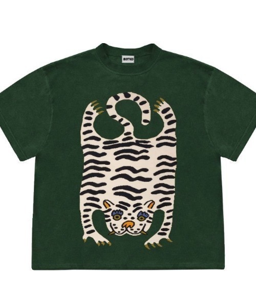 FreeZone(フリーゾーン)の「メンズプリントTシャツ(Tシャツ/カットソー・メンズ・ブラック/ブルー/グリーン・F)」の7枚目の写真