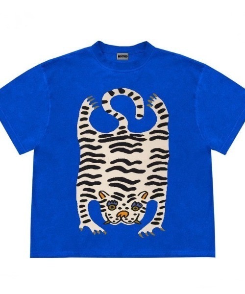 FreeZone(フリーゾーン)の「メンズプリントTシャツ(Tシャツ/カットソー・メンズ・ブラック/ブルー/グリーン・F)」の8枚目の写真