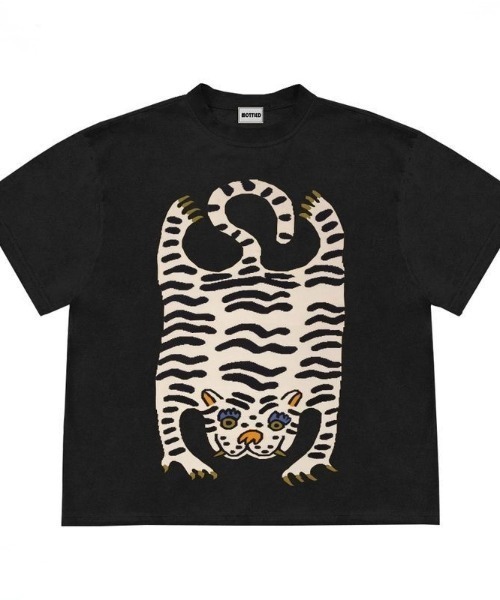 FreeZone(フリーゾーン)の「メンズプリントTシャツ(Tシャツ/カットソー・メンズ・ブラック/ブルー/グリーン・F)」の9枚目の写真