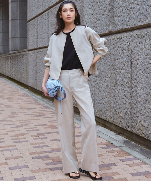 セール】【洗える】ツイストデザイン ノースリーブ ニット（ニット