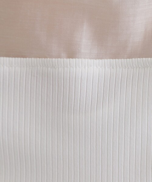 grove（グローブ）の「シアードッキングタンクトップ（タンクトップ・レディース・ブラック/オフホワイト/ダークグレー・02/03/04/01/05）」の7枚目の写真