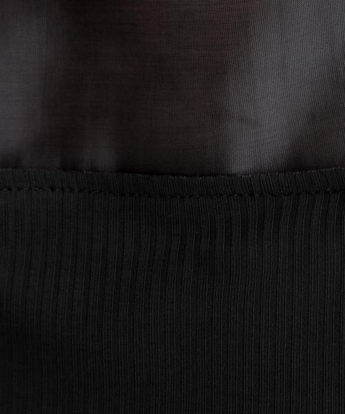 grove（グローブ）の「シアードッキングタンクトップ（タンクトップ・レディース・ブラック/オフホワイト/ダークグレー・02/03/04/01/05）」の15枚目の写真