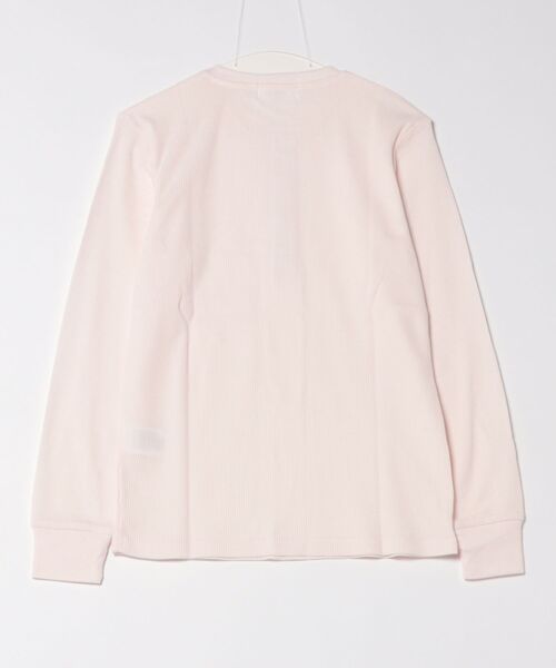 ARCHIVER(アーカイバ)の「【RS】【RDS】ヘンリーネック サーマルロングスリーブTシャツ(Tシャツ/カットソー・レディース・ベージュ/ネイビー/ライトピンク/グレー/カーキ・MEDIUM/X-LARGE/LARGE)」の22枚目の写真