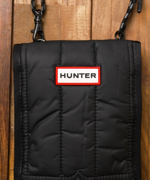 HUNTER(ハンター)の「【HUNTER】NTREPID PUFFER ESSENTIAL PHONE POUCH(ショルダーバッグ・メンズ・ブラック/オフホワイト・FREE)」の9枚目の写真