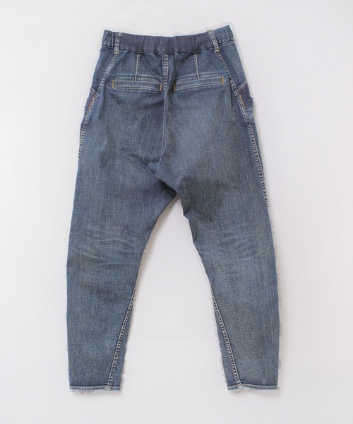URCH RNA(アーチ アールエヌエー)の「R4326 ロークロッチニューリブパンツ(デニムパンツ・レディース・インディゴブルー・FREE)」の5枚目の写真