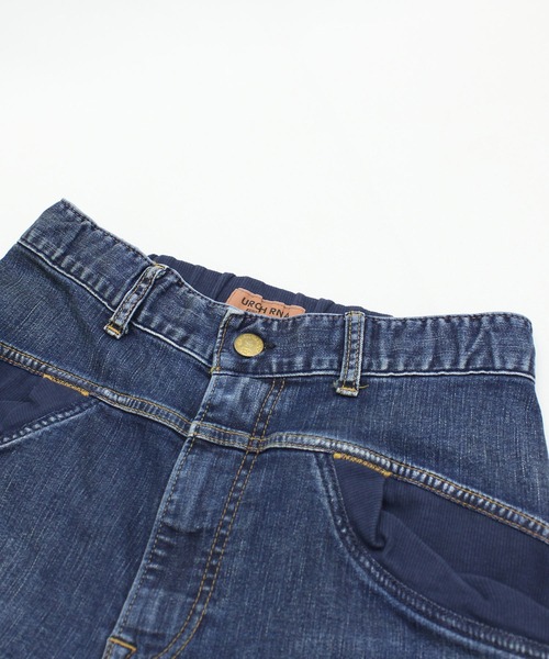 URCH RNA(アーチ アールエヌエー)の「R4326 ロークロッチニューリブパンツ(デニムパンツ・レディース・インディゴブルー・FREE)」の9枚目の写真