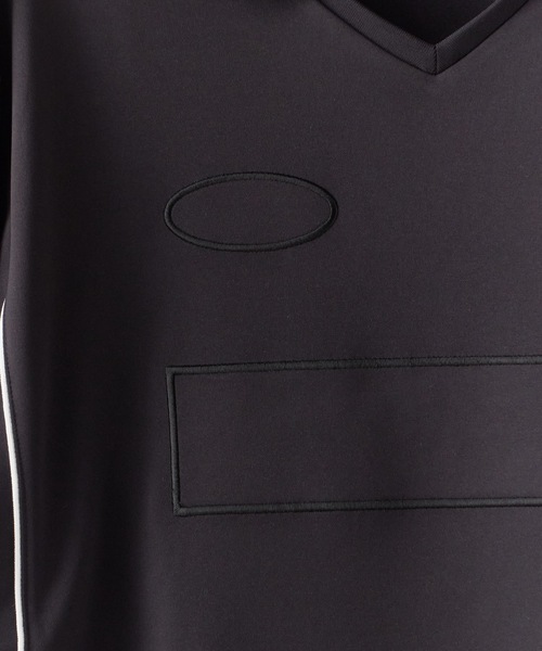 PUMA(プーマ)の「PUMA/プーマ WARDROBE ESS + FOOTBALL SHIRT シャツ メンズ 秋物 秋服 2026年秋冬(Tシャツ/カットソー・メンズ・ブラック・XL/M/L)」の5枚目の写真